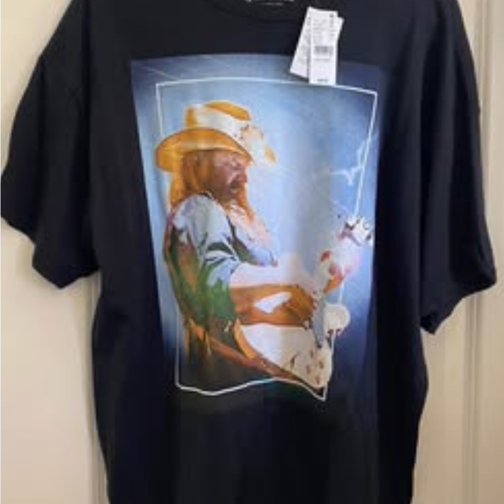 NWT Chris Stapleton black graphic tshirt men’s XL